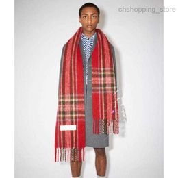 Scarves Ac Thickened Plaid Scarf Shawl Wrap Men and Women General Style Colorful Tzitzit Imitation