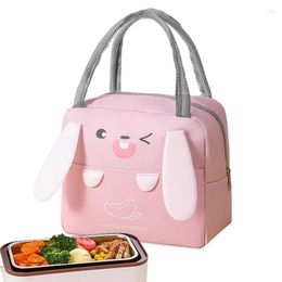Storage Bags Cute Lunchbox Lunch Container For Girls Large Capacity Tote Reusable Box Picnic School Work
