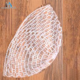 Fishing Accessories Maximumcatch Rubber Net Half Perimeter 48/58cm Replaceable Fishing Net For Fishing Landing Net 230831