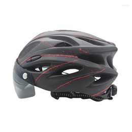 Motorcycle Helmets Bike For Men Women Adult With Detachable Magnetic Goggles Bicycle