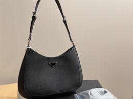 Evening Bags Quality 1:1 2023 Top Underarm Shoulder Bag Leather Temperament Commuter Women's P Family Luxury Handbag