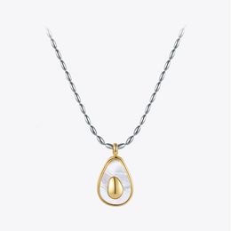 Pendant Necklaces ENFASHION Avocado Chain Necklace For Women Cute Fruit Necklaces Stainless Steel Fashion Jewellery Party Collier Femme P213237 230831