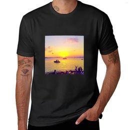 Men's Polos Cafe Del Mar Ibiza - Sunsets To Remember T-Shirt Custom T Shirts Anime Cute Clothes Sweat Shirt Plain White Men