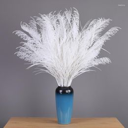 Decorative Flowers Simulation Peacock Grass Plastic Reed Artificial Plants Wedding Decorations Roads Lead Fake Flower