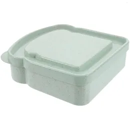 Plates Sandwich Box Portable Microwave Lunchbox Large Container Small Containers Sealing Case Kids Toddler Adults