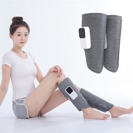 Leg Massagers health care supplies smart electric heating knee pad massager portable air compression leg massager with heat 230831