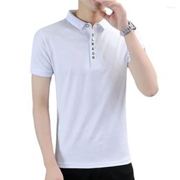 Men's T Shirts Top Grade Designer Logo Brand Summer Polo Short Sleeve Collar Casual Loose Fashions Slim All-match Clothing