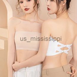 Other Health Beauty Items Seamless Onepiece Tube Tops Women Removable Pads Intimates Basic BlackWhiteSkin Womens Strapless Bra Bandeau Sexy Lingerie x0831