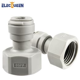 Wine Glasses Quick Push Fitting for Beer Hose Keg Coupler Adaptor 3/8" Push In Pneumatic Quick Joint Plastic Speedfit Connector for Beer Line 230831