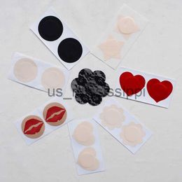 Breast Pad Nipple Pasties Nipple Covers Women Adhesive Breast Invisible Boob Stickers Accessories Holiday Gift Disposable Female Sticky Bra x0831