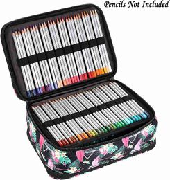 Pencil Bags Colored Pencil Case 300 Slots Pen Pencil Bag Organizer High Capacity Pens Holder for Prismacolor Pencils Gel Pen HKD230831