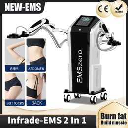 New Arrival Electromagnetic Fitness Non-exercise Body Contouring Fat Burning Positioning thinning Abdomen Shaping Machine Infrared Treatment for Pain Removal