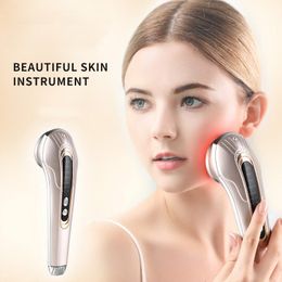 Face Care Devices RF Skin Tightening Machine Lifting Device for Wrinkle Anti Ageing EMS Rejuvenation Radio Frequency Massager Tool 230831