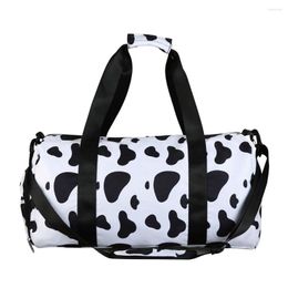 Duffel Bags Multifunctional Travel Bag Waterproof Large Sports Portable With Shoe Compartment Animal Pattern For Swimming Hiking Camping