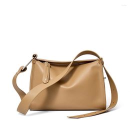 Evening Bags Fashion Design Women's Shoulder BagsLuxury Cowhide Tote Handbag For Ladies Female Large Capacity Crossbody Messenger Bag