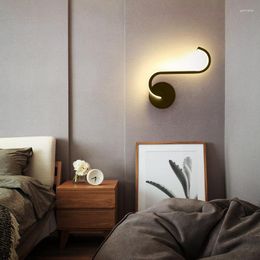 Wall Lamp Modern Home Design Decorated Led Bedroom Head Minimalist Sconce Vanity Light Living Room Decoration Art