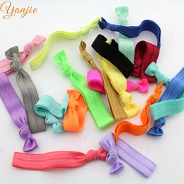 Hair Accessories 100pcs/lot Mixed Colours -sale Daily Foe Wristbands Girl Ponytail Holder Women Hair Ties Hair Accessories For Kids Rubber Band 230830