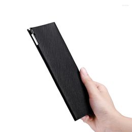 Wallets 2023 High-end Quality Leather Wallet Men's Fashion Ultra-thin Card Holder Simple Multifunctional Pure Cowhide