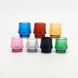 1Pcs 810 Drip Tip Mouthpiece Straw Joint Resin Tank Accessory Random Color