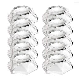 Jewelry Pouches 10Pcs Acrylic Sphere Display Stand Holder - Ball Base For Softball Tennis (Small)