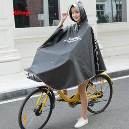 Raincoats High quality Mens Womens Cycling Bicycle Bike Raincoat Rain Cape Poncho Hooded Windproof Rain Coat Mobility Scooter Cover 230831