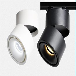 Downlight track light led mandrel can be installed folding light 7w household and commercial ceiling light 85-265v213u