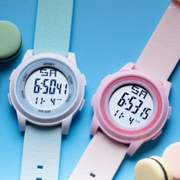 Wristwatches Brand Women's Sports Watch Multi Functional Electric Girl Student Digital Drop