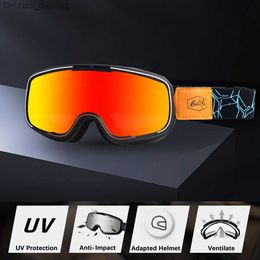 Ski Goggles Motorcycle Motocross Goggles UV Production Dirt Bike Off Road Riding Eyewear Ski Glasses Retro Racing Helmet Goggles Men Women Q230831