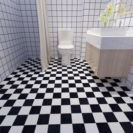 Wallpapers Bathroom Waterproof Non-Slip Stickers Self-Adhesive Thick Wear-Resistant Ceramic Tile Toilet Floor Stic
