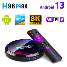 Set Top Box Android TV Box H96MAX RK3528 4GB RAM 64GB ROM Android Box Support 2.4G/5.8G WiFi6 BT5.0 4K Video Set Top TV Box 230831