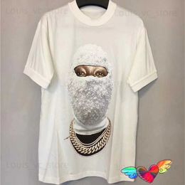 Men's T-Shirts White IH NOM UH NIT Pearl Man T-shirt 2022 Men Women High Quality Mask Graphic IH NOM UH NIT Tee Sign Tops Paris Short Sleeve T230831