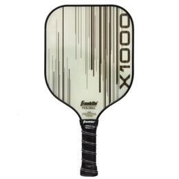 Squash Racquets Paddle - Polypropylene Core Pickleball Racket - X1000 - White - Pickleball USAPA Approved 230831