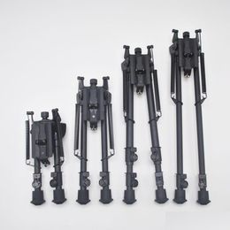 Others Tactical Accessories 4 Kinds 6-9/9-13/13-21/13-27 Inch Smooth-Legs Pivot Tilt Bipod With Swivel-Stud Detachable Posi-Lock Level Dhtjr