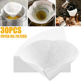 Colanders Strainers Fryer Oil Philtre Cone Philtres Non-Woven Philtre Cones Cooking Oil Philtre Cones Maple Syrup Philtre Set Cones Philtre for Kitchen 230831