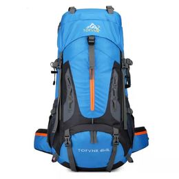 Backpack 70L Camping Backpack Men's Travel Bag Climbing Rucksack Large Hiking Storage Pack Outdoor Mountaineering Sports Shoulder Bags 230830