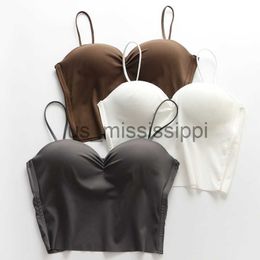 Other Health Beauty Items Female VNeck Bras Wireless Small Breasts Bralette Push Up Sexy Backless Fashion Lingerie Sweet Style Tube Crop Top Women x0831