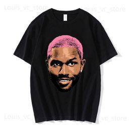 Men's T-Shirts Frank Graphic T Shirt Blond Hip Hop Popular Music Singer R B T-shirt Mens Fashion Hip Hop Short Sleeve Oversized T-shirts Unisex T230831