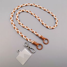 Cell Phone Straps Charms Crossbody Style Shoulder Pendant Mobile Phone Lanyard Pendant Sports Outdoor Universal Anti-lost Lanyard Belt Key U Disc Sling 230831