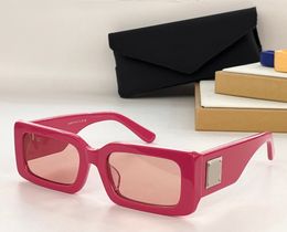 Pink Rectangle Sunglasses Sun Glasses Summer Sunnies gafas de sol Sonnenbrille UV400 Eye Wear Unisex with Box