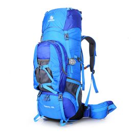 Backpack 80L Large Outdoor Backpack Climbing Backpacks Hiking Big Capacity Rucksacks Sport Bag Travel Bag Mountain Men Waterproof Bags 230831