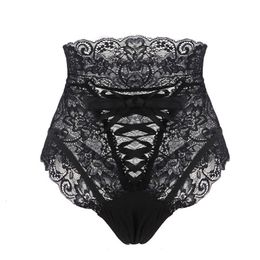 Briefs Panties Amazing Sexy Panties Women High Waist Lace Thongs and G Strings Underwear Ladies Hollow Out Lace Underpants Intimates Lingerie 230920