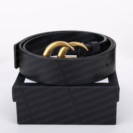 2023 Men Designers Belts Classic fashion luxury casual letter L smooth buckle womens mens leather belt width 3.8cm with orange box AAAAA
