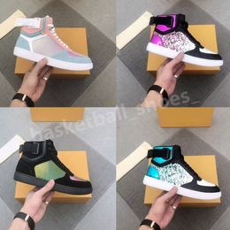 With Box Designer Run Away Casual Shoes Men Women Mens Triainers High top Sneakers