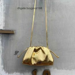 Designer Bag Tote Bags Candy Mini Jodie Fashion Brand Women's Handbag Genuine Leather Golden Cloud BiVes Teen Intrecciato