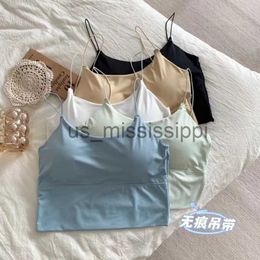 Other Health Beauty Items Women's Sexy Tube Top Camisole Soft Breathable Underwear Girls Cami Female Casual Tank Vest Sleeveless Crop Tops Bra Fashion New x0831