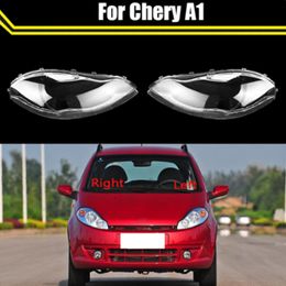 Car Front Headlamps Headlights Glass Lamp Shell Transparent Lens Cover Lampshade Lampcover Auto Light Housing Case For Chery A1