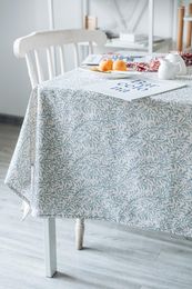 Table Cloth Nordic Simple Tablecloth Ins Retro Style Waterproof Oil-Proof Disposable Rectangular Household Dining