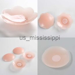 Breast Pad 48Pcs Silicone Nipple Cover Reusable Lift Invisible Pasties Bra Padding Stickers Patch Boob Tape Women Breast Petals Accesoires x0831