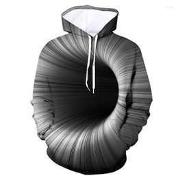 Men's Hoodies 2023 Spring/Autumn Men's/Women's Fashion Sports Pullover 3D Visual Pattern Hoodie Street Casual Sweatshirt Hooded S-6XL