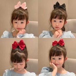 New Children's Hairpin Baby Fashionable Bow Headwear Girl Princess Hairpin Headwear Net Red Hairpin